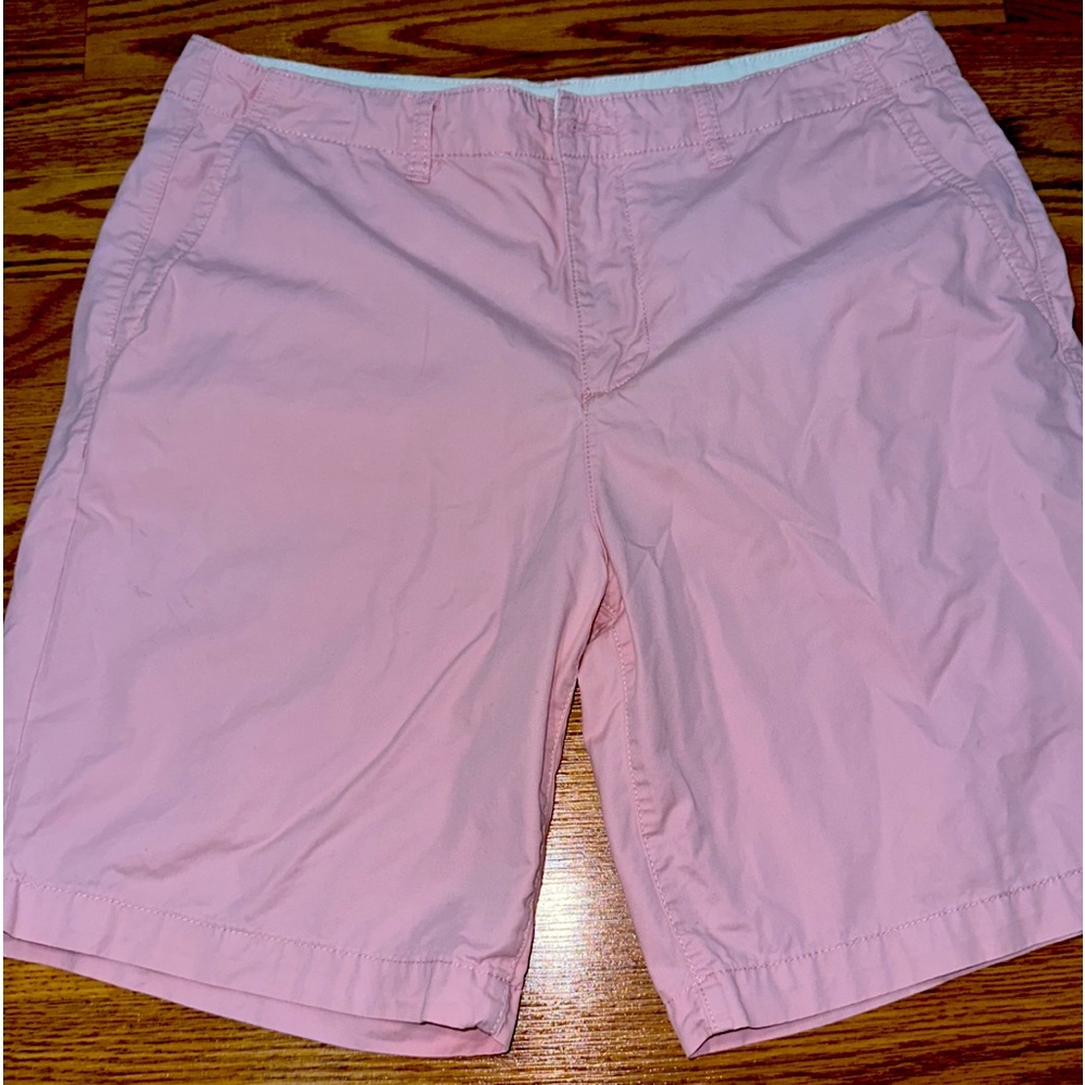 PINK - JOE FRESH 10” VINTAGE COTTON CHINO SHORTS